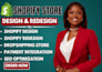 design, shopify dropshipping store, redesign shopify store, shopify website